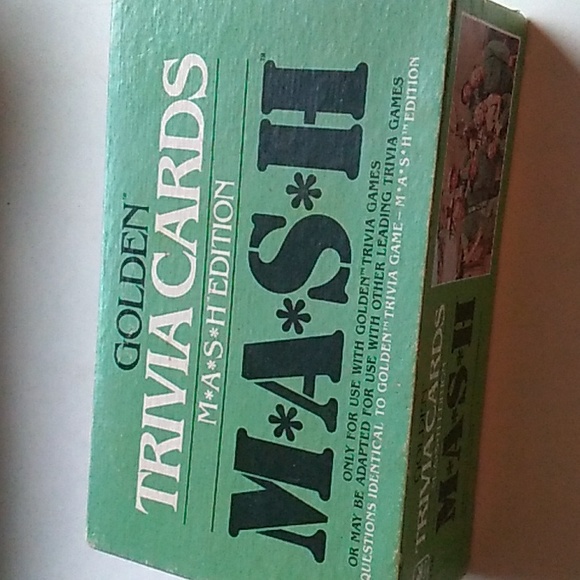 MASH Vintage 1984 Golden Trivia Cards - Picture 1 of 3